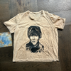 'Keith Richards' Hand distressed and screen printed tee by David Bromley