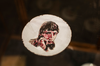 'Pete Townshend' David Bromley. Ceramic plate with decal. 15cm diameter
