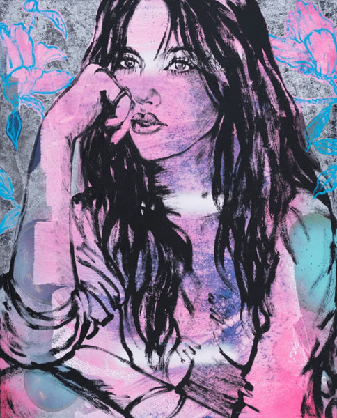 Zippora with Magnolias