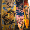 2. Sesame Street x Bromley Surfboard,  180cm H x 50cm W