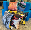 ‘JIMI ’ FOREVER YOUNG 60CM SQUARE LINEN CUSHION BY DAVID BROMLEY
