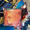 ‘KEITH THE WHO’ FOREVER YOUNG 60CM SQUARE LINEN CUSHION BY DAVID BROMLEY