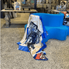 ‘MICK JAGGER’ FOREVER YOUNG LINEN THROW BY DAVID BROMLEY