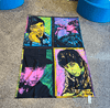 ‘THE WHO’ FOREVER YOUNG LINEN THROW BY DAVID BROMLEY