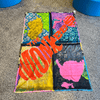 ‘THE MONKEES’ FOREVER YOUNG LINEN THROW BY DAVID BROMLEY