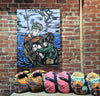 'Maiden Voyage'  David Bromley, Acrylic on canvas, 90cm x 120cm,