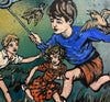 'Butterfly Catcher' David Bromley. Acrylic and oil on canvas. 150cm x 180cm.