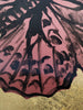 'Butterflies'. David Bromley. Acrylic on canvas with gold leaf gilding. 150cm x 120cm