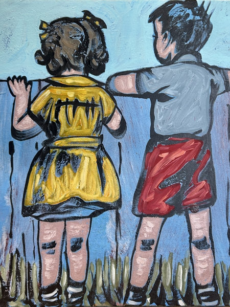 Children Over The Fence II