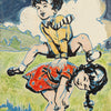 'Leapfrog' David Bromley. High pigment print
