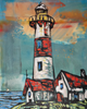'The Lighthouse' David Bromley. High pigment print